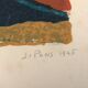 Nu,1945, lithographie originale, Jean Pons 1913-2005