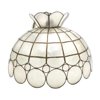 Mother-of-pearl hanging lamp
