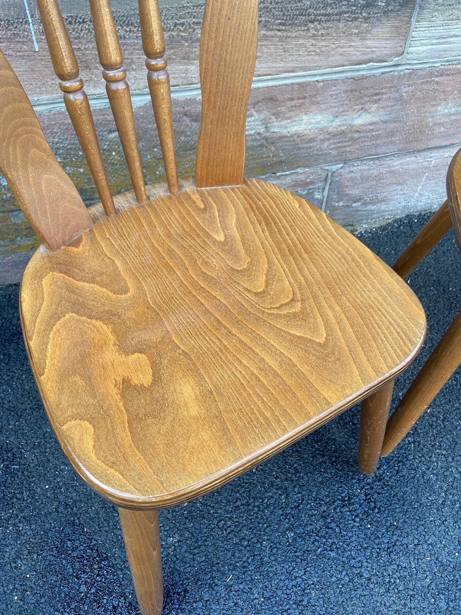 Paire de chaises vintage 1970s