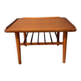 Georg Jensen coffee table in Teak for Kubus Denmark 1960s