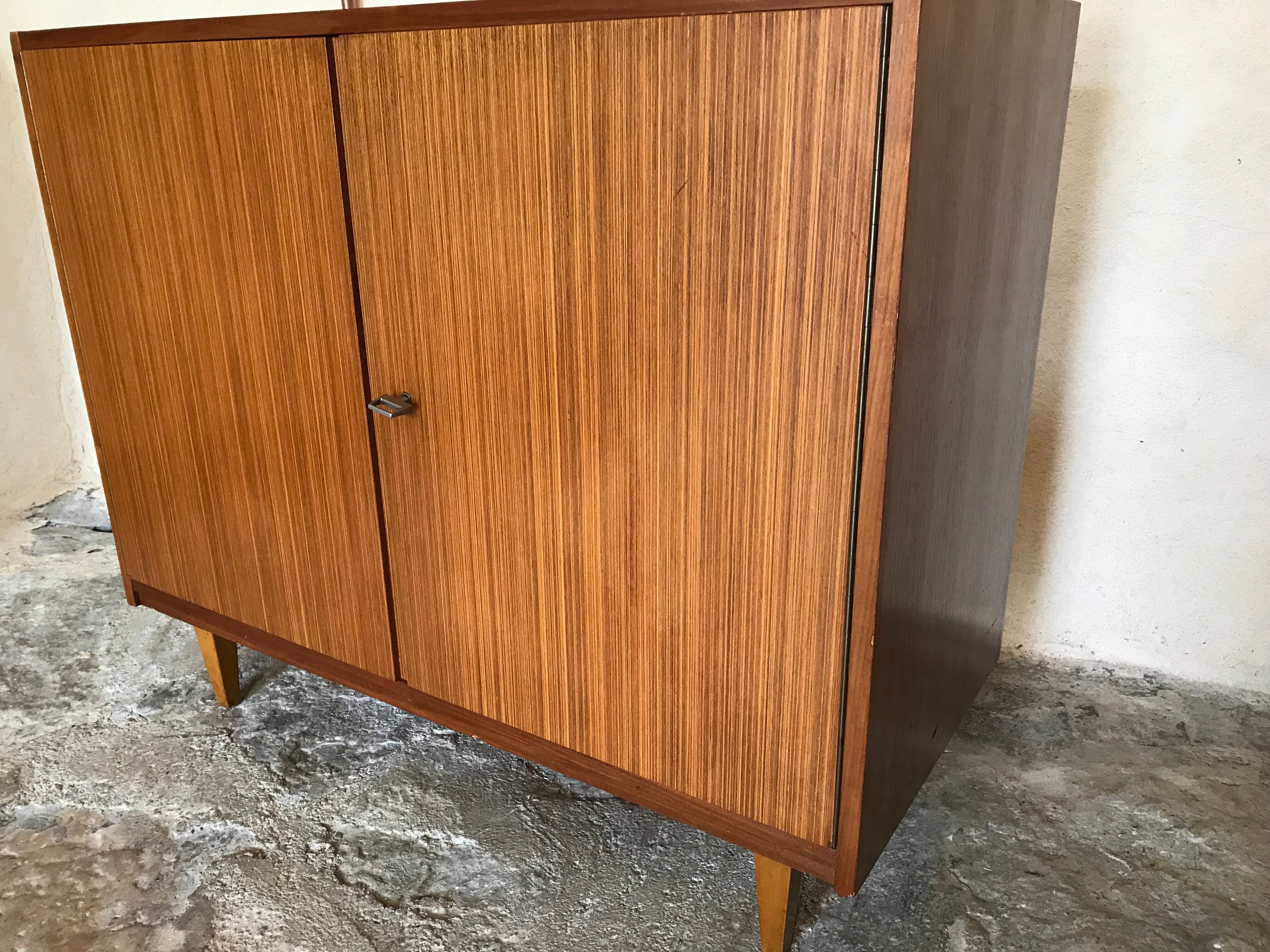 Buffet vintage storage cabinet 1980's