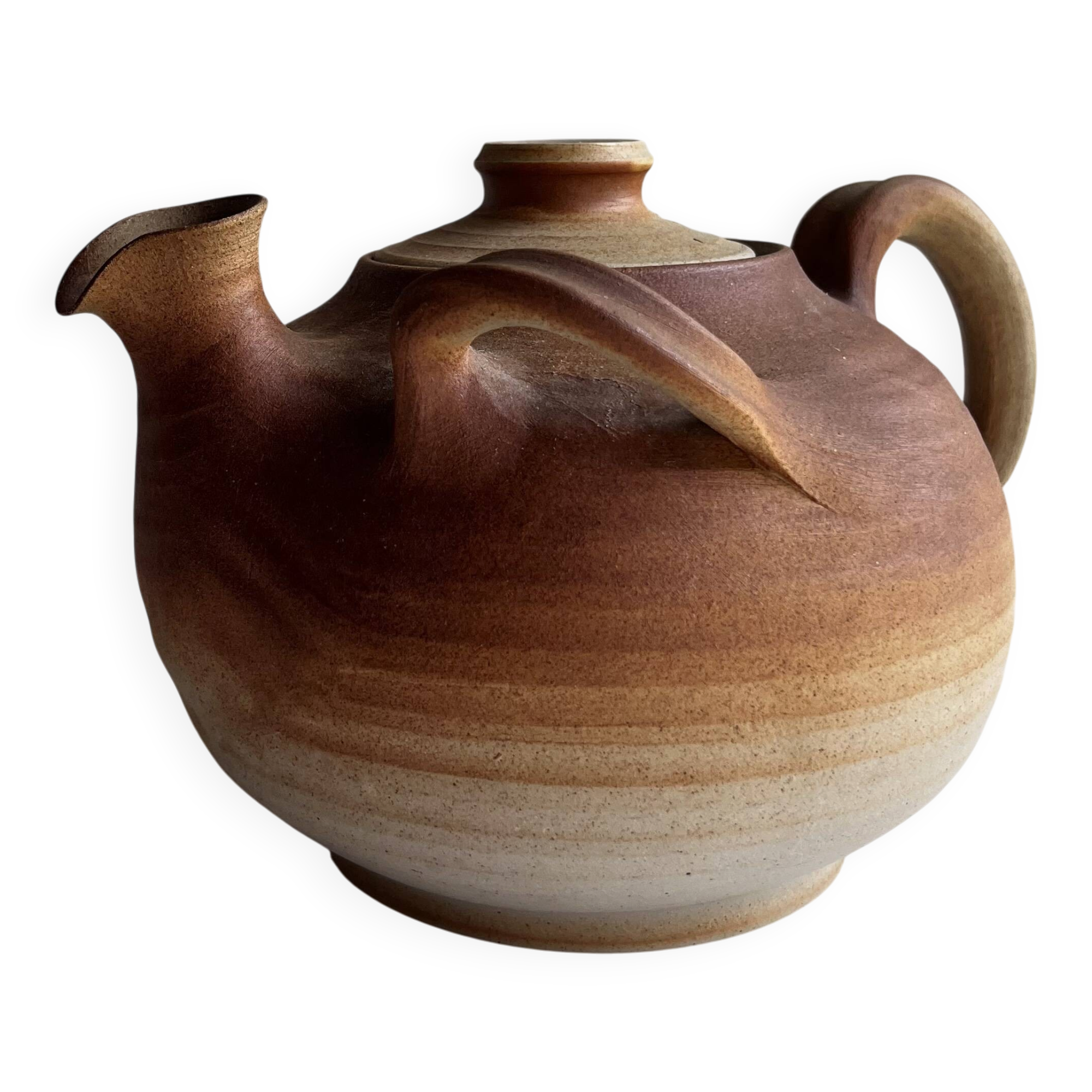 Large Stoneware Teapot Karlslunde Ceramics, Denmark – 1970