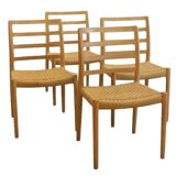 Set de chaises Niels O Möller modèle 85 Stoelen 'Keldby'