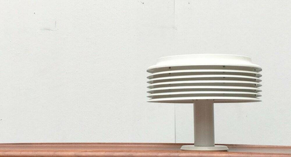 Table lamp model Saturno from the mid-century space age by Kazuo Motozawa for Staff, 1960s.