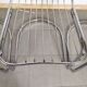 Lot de 4 chaise design en métal chromé années 70
