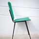 Chaise skaï verte, 50