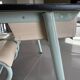 Vintage school desk for 2, fully renovated – Slate top