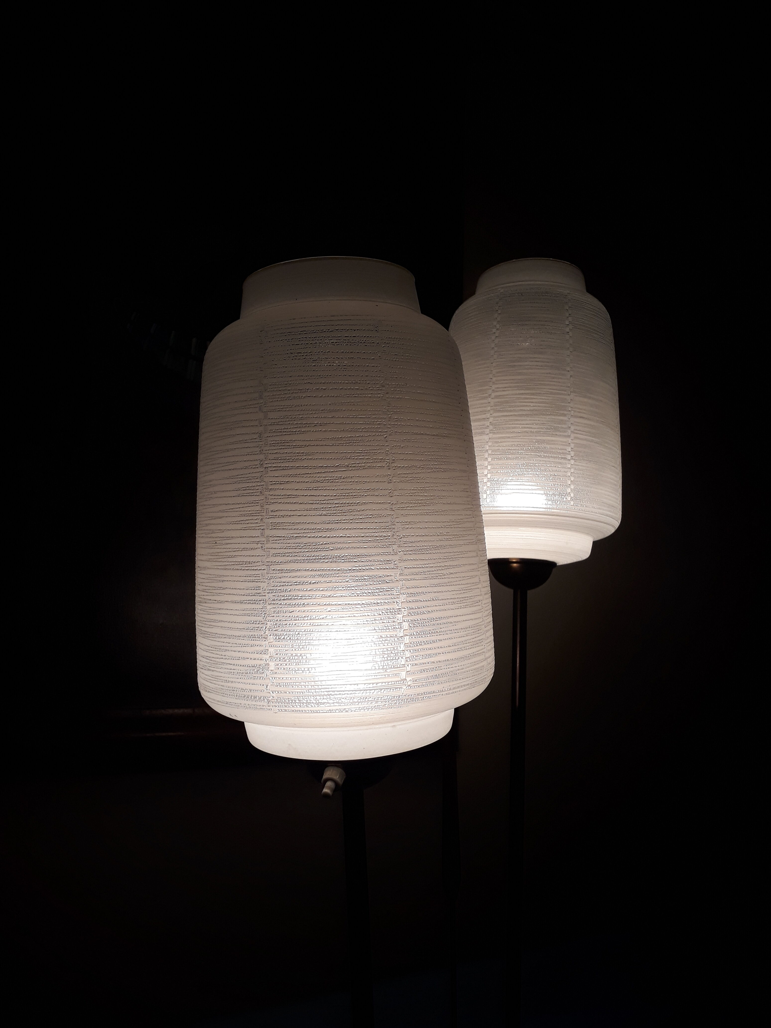 Floor lamp from Maison Lunel 1950 brass