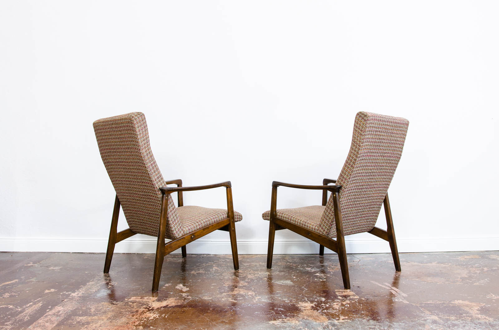 Pair of Mid-Century armchairs, Czechoslovakia, 1960's