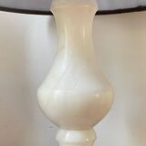 Pair of Vintage Alabaster Stone Lamps