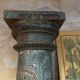 Carved wooden column