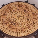 garrigue ceramic coffee table 1970 signed roger capron