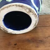 Pair of varnished earthenware jars