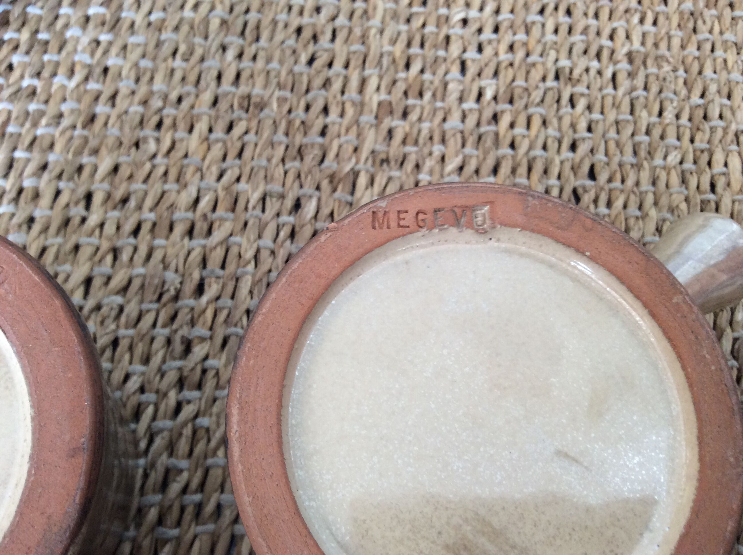 7 Vallauris coffee cups