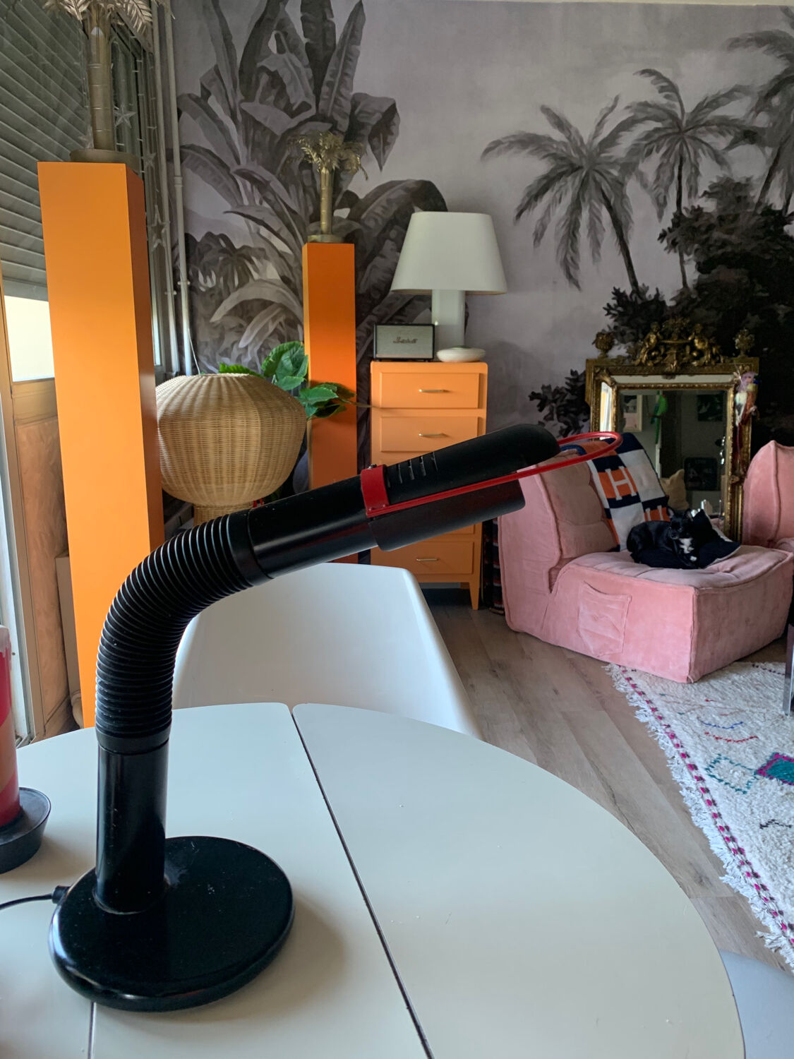 Periscope lamp Targetti 70s Italy