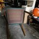 Rare 1950's pair of scandinavian design bridges armchairs