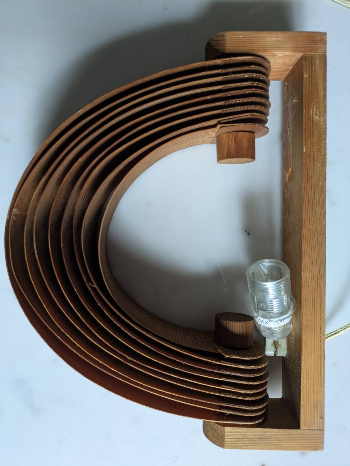 Wall lamp by Hans Agne Jakobsson for Translandia.