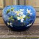Cache pot XIXème à décor impressionniste