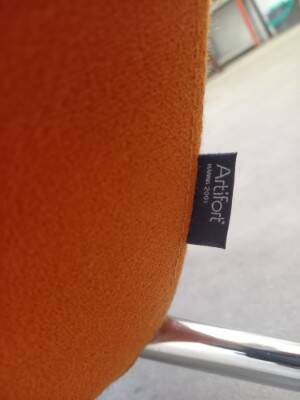 Pair of Hanna armchairs, Artifort brand