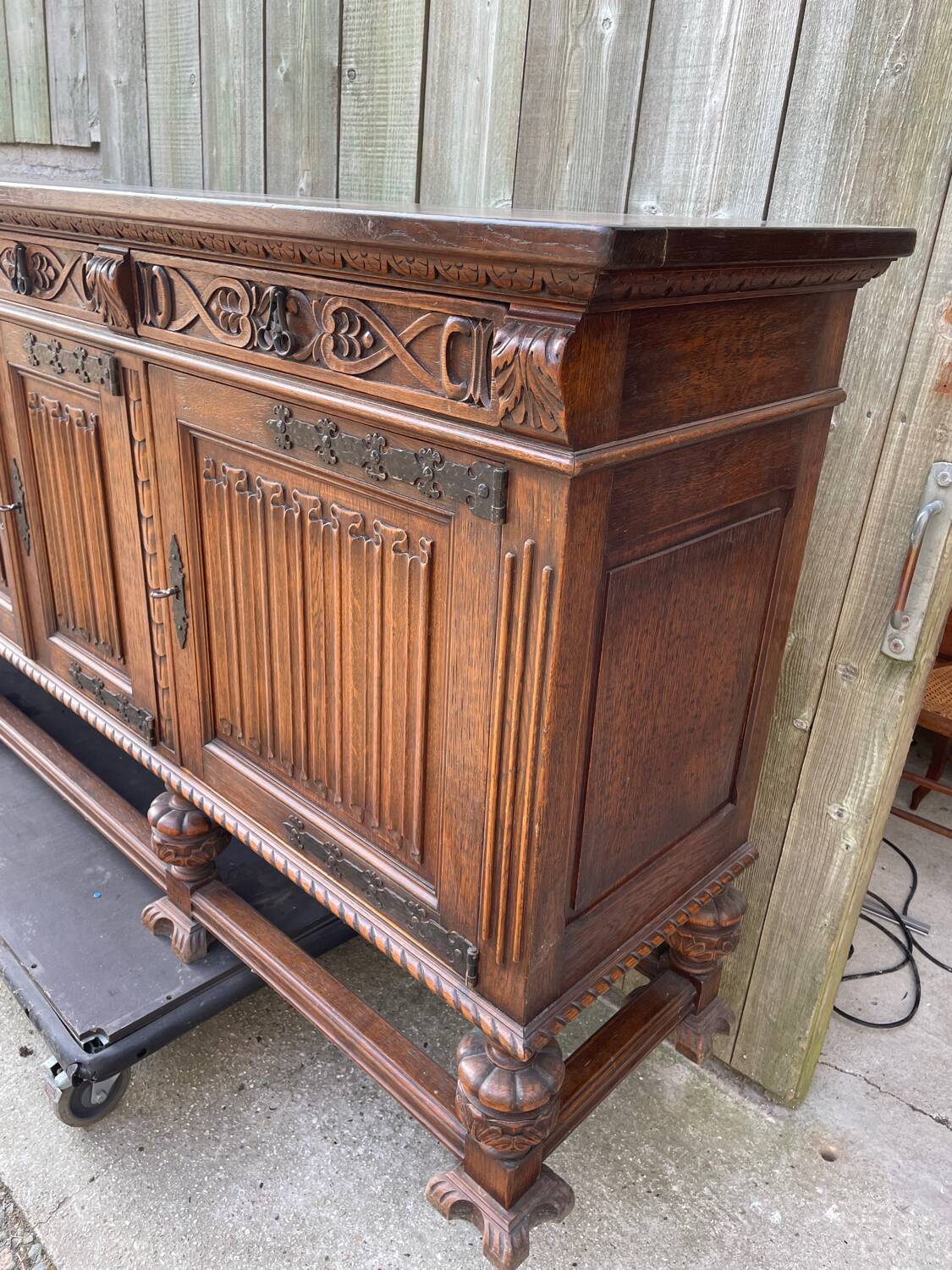 Spanish Renaissance style sideboard