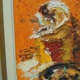Einar persson (1918-2006), swedish abstract still life, oil on canvas, 1960s
