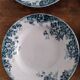 Set of flat and hollow plates in Terre de Fer Saint Amand & Hamage