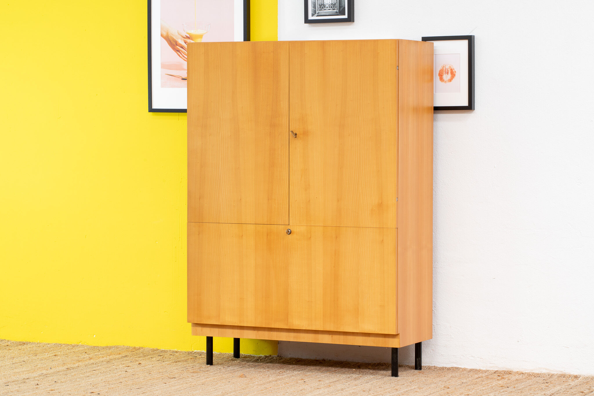Vintage scandinavian wardrobe