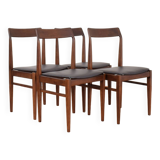 Chaises de Salle à Manger Mid-Century Polonaises par E. Homa, 1960s, Set de 4