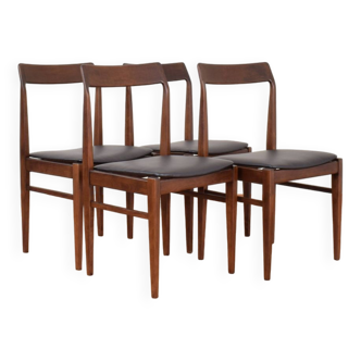 Mid-Century Polish Dining Chairs by E. Homa, 1960s, Set of 4