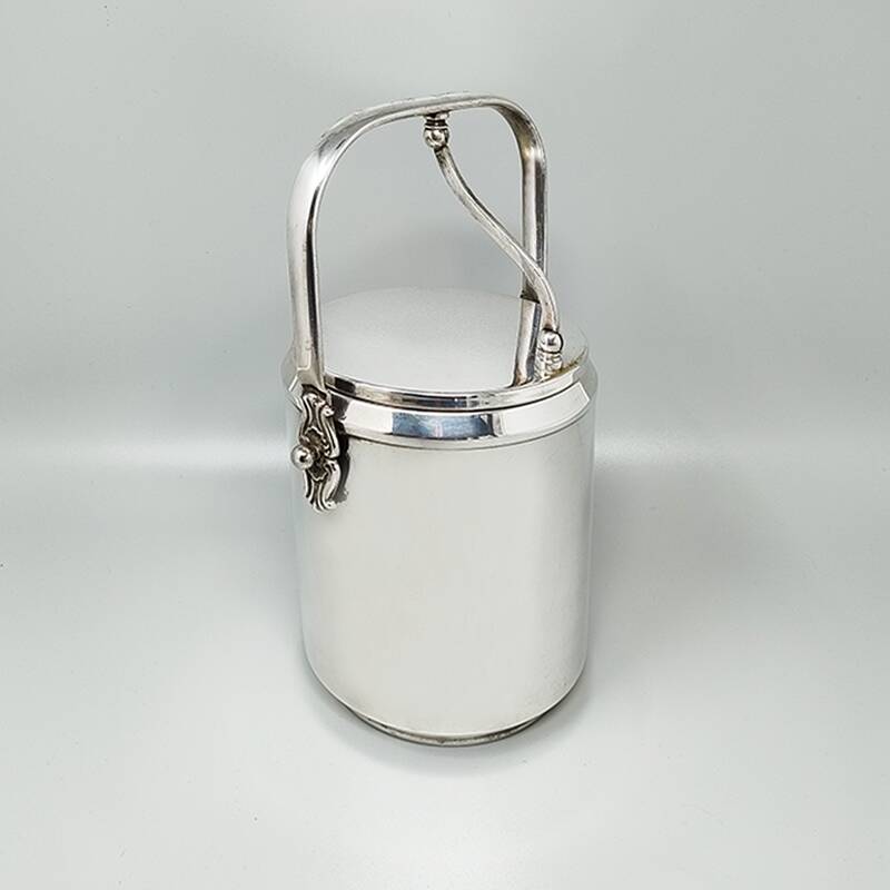 1960s Ice Bucket by Aldo Tura for Macabo. Made in Italy.