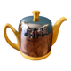 Yellow teapot salam tea guy degrenne vintage 4 cups