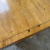 Table, mobilier de montagne en hêtre, 1950