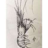Table "Giant Tiger Shrimp"