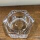large vintage hexagonal ashtray