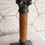 Vintage old kerosene lamp.