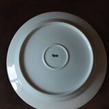 Large round Limoges porcelain dish