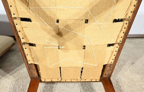 Paire de Chaises en Acajou de Cuba, époque Restauration – Début XIXe