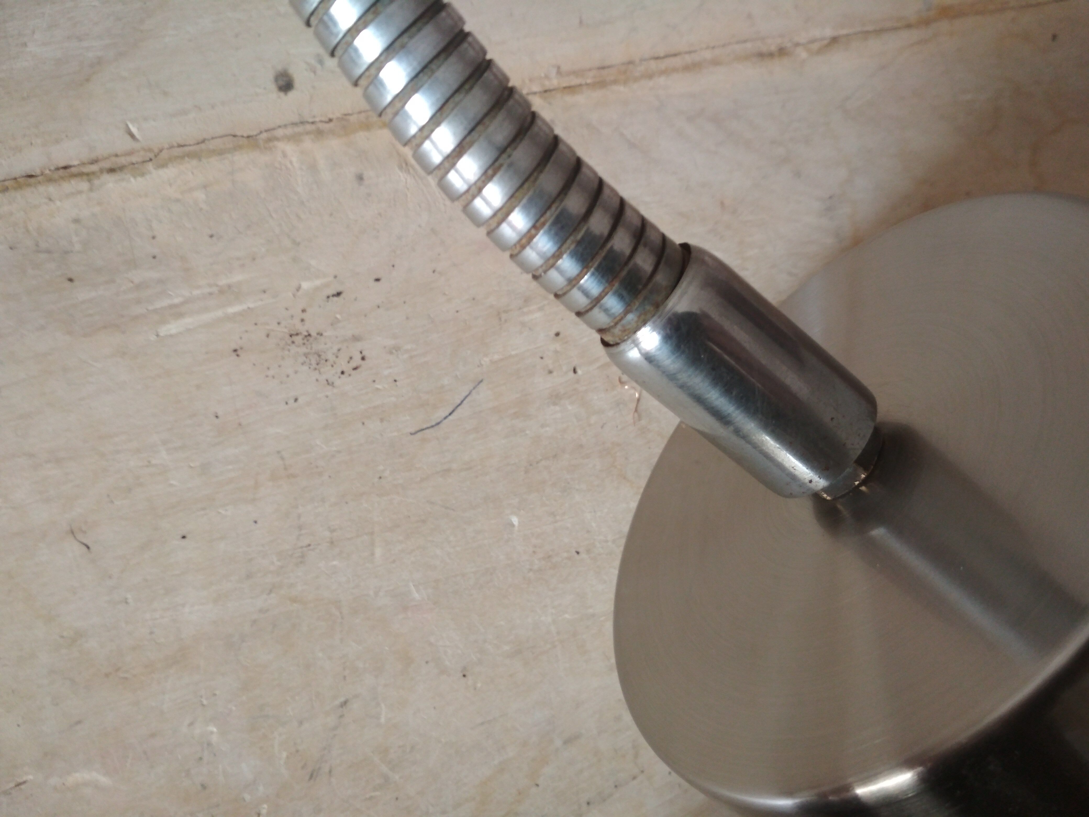 Industrial wall lamp office - flexible rod