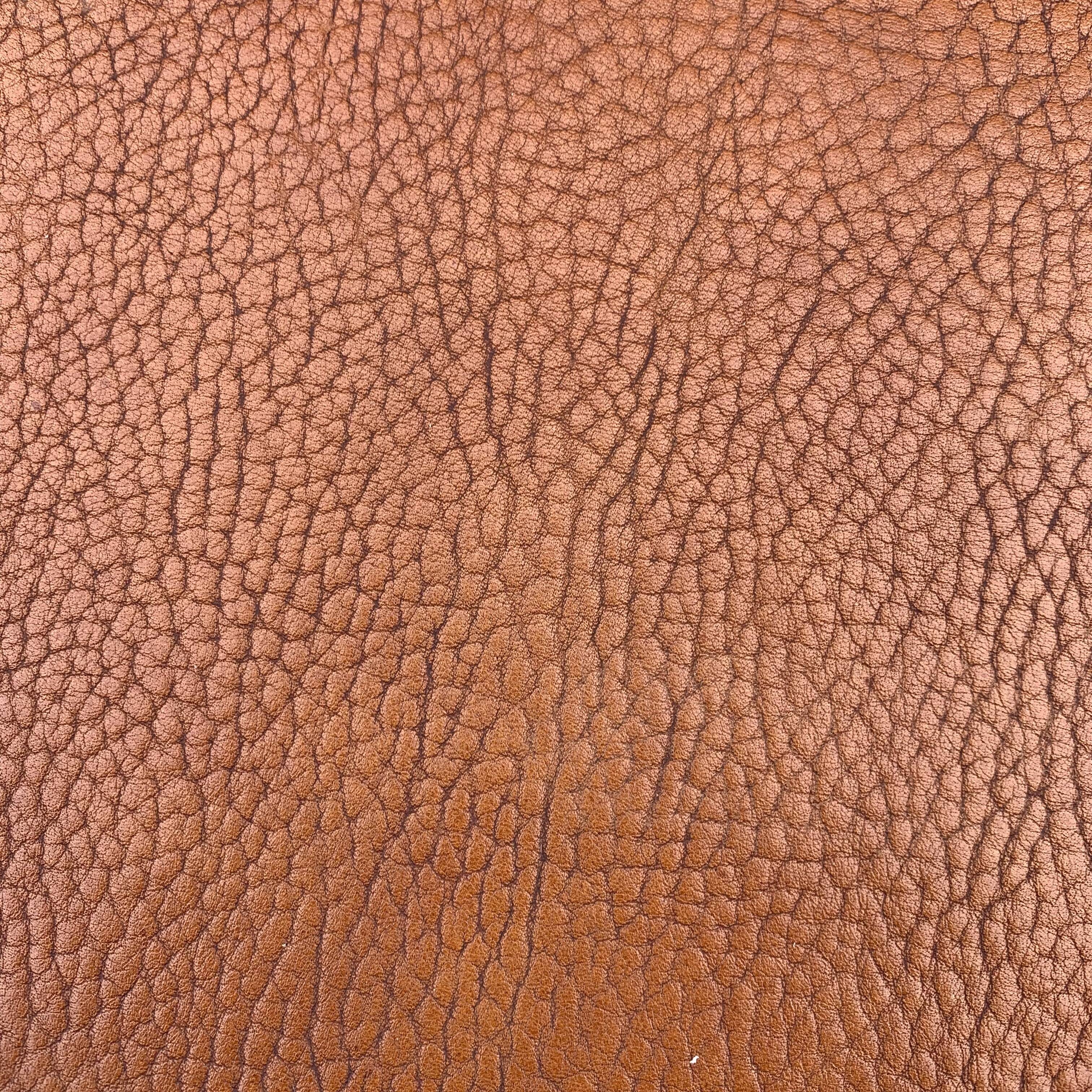 Desk with 2 drawers, leather top, Havana, 1950.