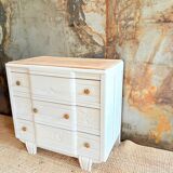 Art Deco chest of drawers with roasted sesame