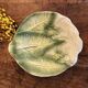Plat chou en barbotine vintage