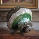 Vintage ceramic pendant light, ceramic lampshade, hanging lamp