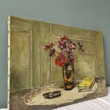 Old still life painting circa 1930