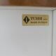 Vintage lacquered goatskin credenza, 1970s