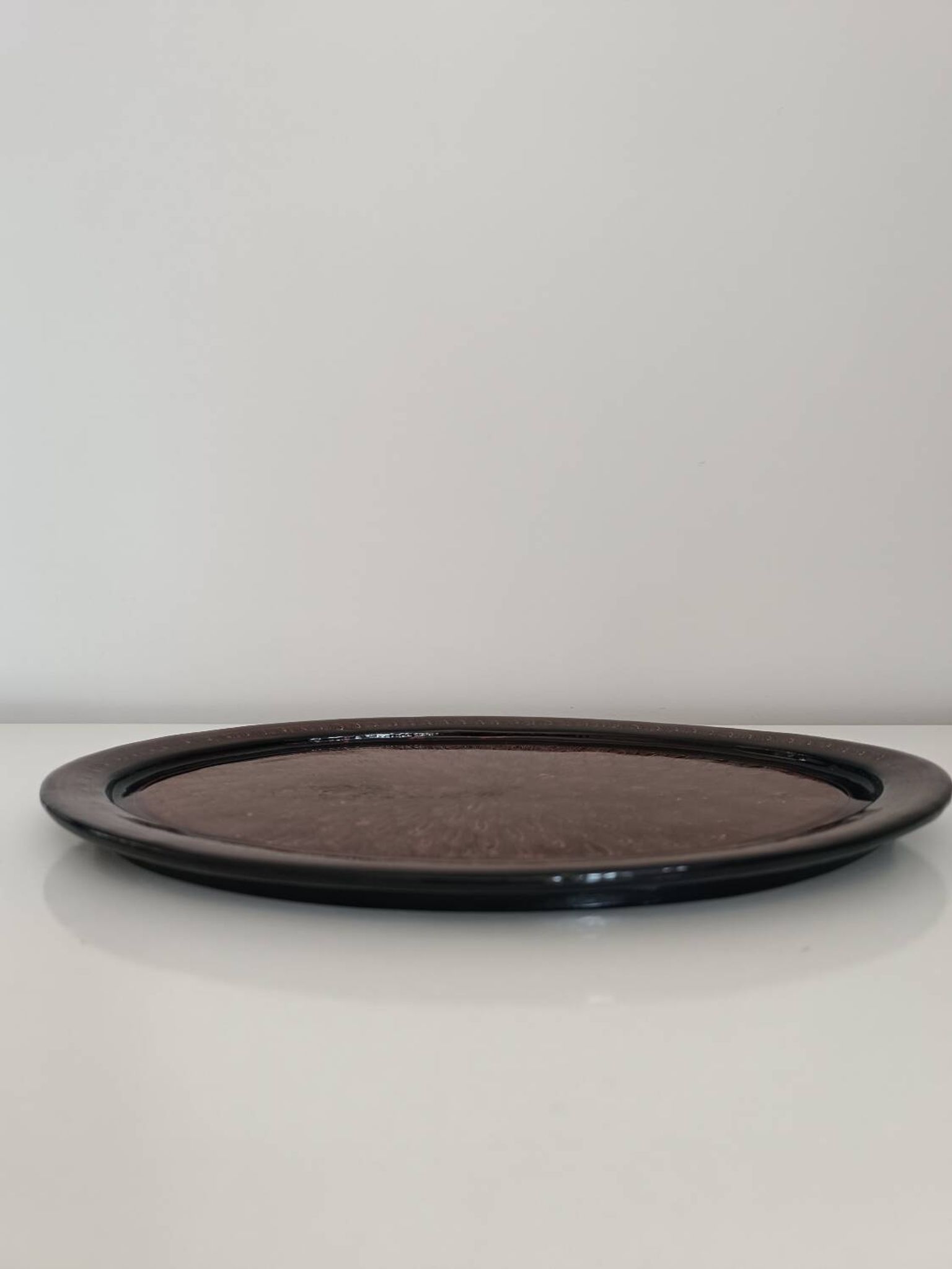 Plateau ovale vintage