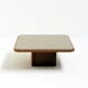 "DS-47" leather coffee table by De Sede, Switzerland, 1970s