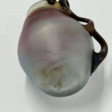 Miniature blown glass vase, Vasile Tubi Vadan, Romania