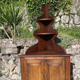 Solid oak corner