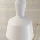 Scandinavian opaline pendant light - mid-20th century