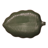 Large green leaf dish